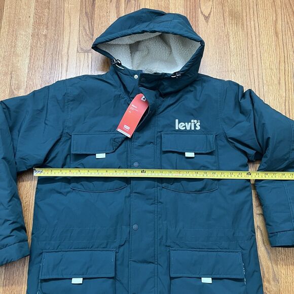 Levi's Jacket Men's M Green Ponderosa Pine Eastport Utility Thermore A35620001 - Picture 6 of 9